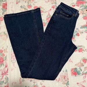 Empyre Dark Blue Women's Flare Jeans